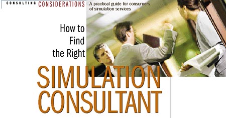 How to Find the Right Simulation Consultant: A practical guide for consumers of simulation services