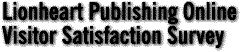 Lionheart Publishing Online Visitor Satisfaction Survey
