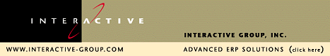 Interactive Group, Inc. -- Advanced ERP Solutions -- www.interactive-group.com